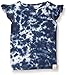 Burt's Bees Baby Girls' Tie Dye Organic Flutter Tee