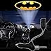 Komingo Sold Multifunction Car Dome Lamp Work As USB Car Charger & Projector Lights with Bat Batman Shield Badge Projection Films