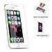 Cyber Cart 5.5 Inch HD Iphone 6 plus 6s plus Tempered Glass Screen Protector, Anti Glare Anti Fingerprint, 9H Hardness Shatterproof Anti Scratch 0.3mm