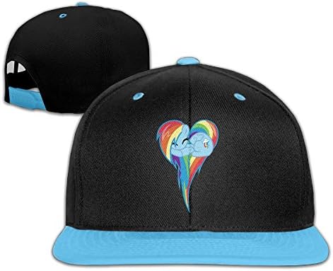 SYY Youth Summer Headwear Mesh Loving Heart My Little Cartoon Pony RoyalBlue