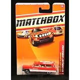 '63CADILLACAMBULANCEEmergencyResponseSeries(#5of8)MATCHBOX2010BasicDie-CastVehicle(#55of100)