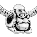 Happy Buddha Maitreya Bead- Pandora Charm and Bracelet Compatible