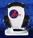 AvComm AC 910 Aviation Stereo Headset W/built-in Cell Port.