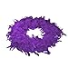 Fun Central AU142 6 inch Adult Feather Boa (Purple)