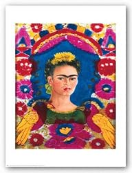 The Frame by Frida Kahlo 19.6875"x22.375" Art Print Poster