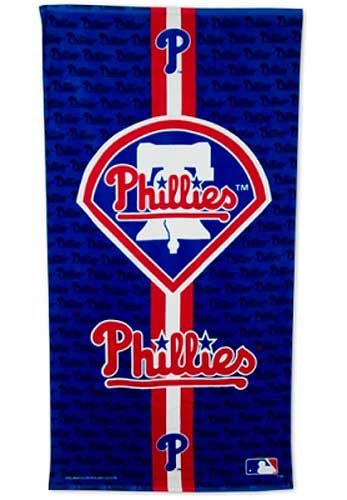 Philadelphia Phillies Fiber Reactive Beach Towel