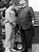 Actor Matthew Broderick and Marlon Brando on Set of their Film 