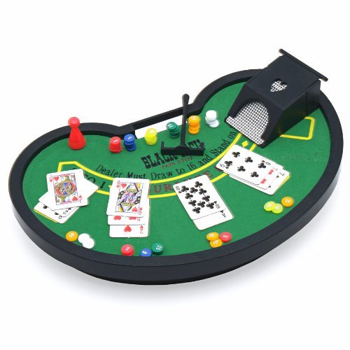 Mini Black Jack Table Travel Set