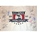 Graeme McDowell (+ 13 PGA Stars) Autographed 2010 US Open (Pebble Beach Embroidered) Golf Pin Flag