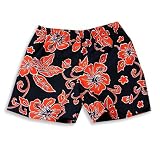 Cruz - Boys Swimsuit, Navy, Orange