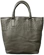Bottega Veneta Woven Gray Leather Medium Tote 173185/V174C/1503