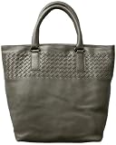Bottega Veneta Woven Gray Leather Medium Tote 173185/V174C/1503