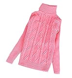(コ-ランド) Co-land セーター ニット キッズ 子供服 女の子 長袖 タートルネック 女の子ニット ガールズ 秋冬トップス プルオーバー 女児 カジュアル ピンク 28