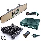 3.5inch TFT LCD Car Mirror Parking Sensors-dual CPU