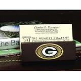 Green Bay Packers Wooden Business Card Holder