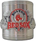 Boston Red Sox Stainless Steel & Pewter Can Cooler
