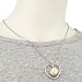 Pittsburgh Pirates 3D Baseball Heart Pendant Necklace