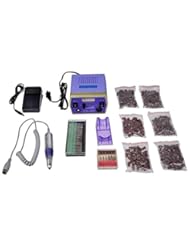 CE: 30000Rpm Electric Manicure Pedicure Nail File Drill Machine Tool Set Kit W/ Bits - JDM Auto Lights