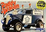 Paddy Wagon Willys Police Panel Van 1-25 Snap Kit MPC Boxart Ltd Production