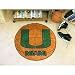 Miami Hurricanes NCAA Basketball Round Floor Mat (29) U Logo