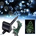 GUIRLANDE Lumineuse SOLAIRE 7.8M 60 LED Couleur BLANC LAMPE LUMIERE DECORATION FETE NOEL