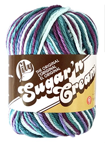 Sugar'n Cream Yarn Ombres Super Size-Crown Jewels Ombre