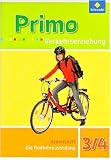 Primo Verkehrserziehung 3/4. Die Radfahrausbildung. Arbeitsheft