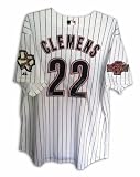 Roger Clemens Houston Astros Autographed Authentic Majestic Jersey Inscribed Rocket And Cy 7