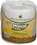 Marcal 3001 2-Ply Sunrise Polycase Toilet Tissue , 240 Sheets per Roll (Case of 48)