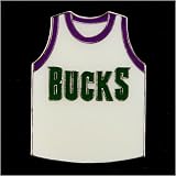 Milwaukee Bucks Team Jersey Pin