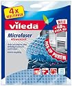 Vileda 4012230 Microfaser Allzwecktuch Pick-Up Poren Multipack 4x