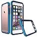 iPhone 6s Case [Blue] RhinoShield CrashGuard Bumper [11 Ft Drop Tested] No Bulk [EggDrop Technology] Thin Lightweight Protection [Includes Back Transparent Skin] Also fits iPhone 6