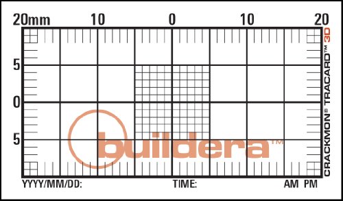 CRACKMON® TraCard® 3D StarterPak (12-Pack with Case) for Documenting and Trending Structural Cracks in Building Foundations