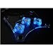 NoteBook Cool Pad - Acryl-Transparent - Bluelight - 3 L�fter Laptop Coolpad