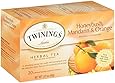 Twinings Herbal Tea, Honeybush, Mandarin & Oranges, 20 Count Bagged Tea (6 Pack)