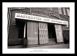 Manchester City Maine Road Main Entrance Framed Picture Memorabilia