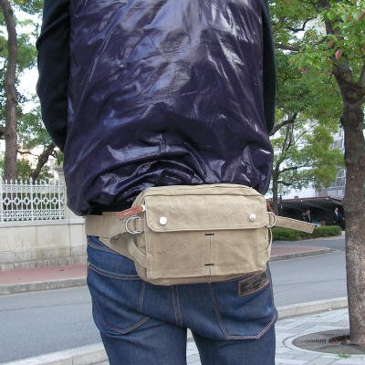 BAGGY PORT（バギーポート）帆布ウエストバッグDTAR-248