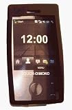 HTC Touch Diamond Premium Black Silicone Skin case Cover Case