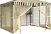 DC America GOS1010-BB 10-Foot by 10-Foot Gazebo Screen, Polyester, Beige with Beige Trim DC America GOS1010-BB 10-Foot by 10-Foot Gazebo Screen, Polyester, Beige with Beige Trim