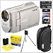 Sony MHS-CM1 Webbie HD Camera and Camcorder (Silver) + Accessory Kit