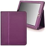 CaseCrown Bold Standby case for Apple iPad 2 (Built-in magnet for Apple Smart Cover's sleep & awake) - Purple
