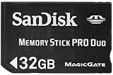 SanDisk 32GB Memory Stick PRO Duo flash memory card (Retail Packaging, SDMSPD-032G-A11)
