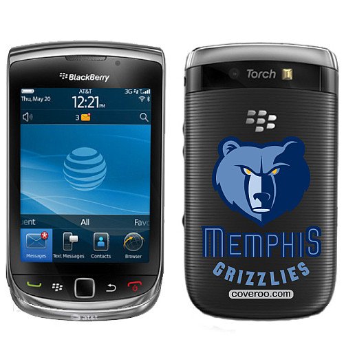 Coveroo Memphis Grizzlies Blackberry Torch 9800