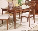 Crawford Furniture Ashville Rectangular Table - Dark