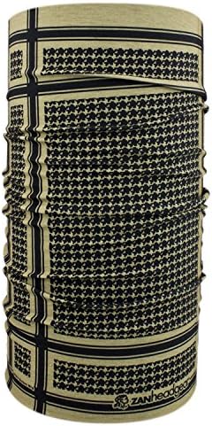 Multi Function Head Wear Coyote Tan Black Houndstooth Miltary Tactical Face Mask Head Wrap