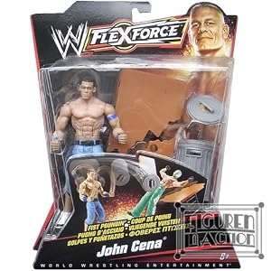 WWE Flexforce Fist Poundin' John Cena Action Figure with Accessory