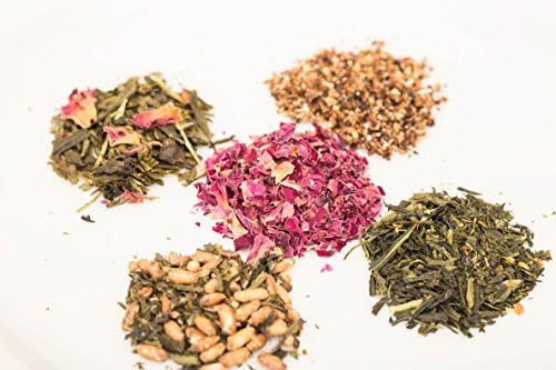Teachado - Green Tea/Rose Tea/Fruit Tea (5 flavor sampler (2 bags each flavor- Total 10 bags), 10 bags)
