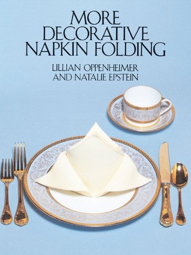 More Decorative Napkin Folding (Dover Craft Books)
