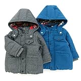 La Chiave(ラ キエーベ) コート (80～130cm) キムラタンの子供服 (53358x53558-164) グレー 100