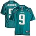 Image of Reebok NFL Equipment Jacksonville Jaguars #9 David Garrard Teal New Fall 2009 Replica Football Jersey